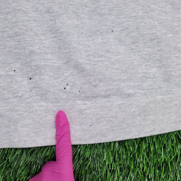 Vintage NIKE Miami Canes Sweatshirt Womens 3XL 28x24 Gray - Picture 8 of 16